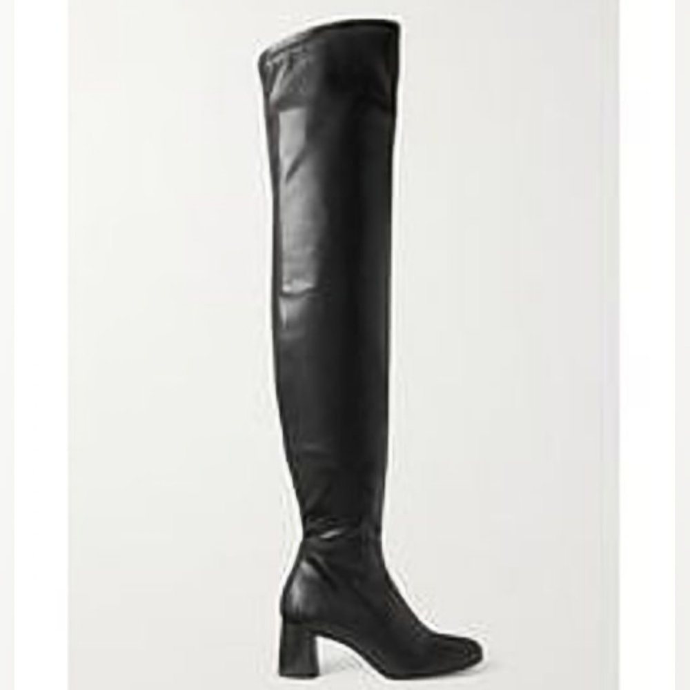 Like NEW Phillip Lim 3.1 Black Over-the-Knee Leather Boots In Box.